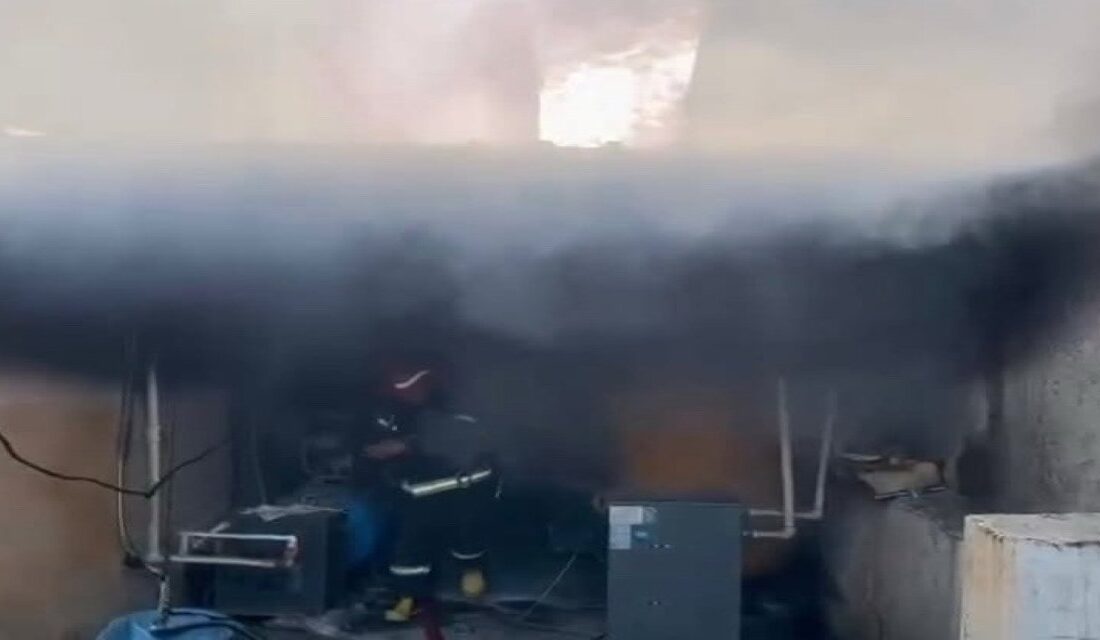 Kahramanmaraş’ın bir  fabrikada çıkan yangın maddi hasara neden oldu.