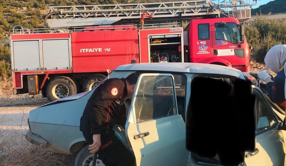 Kahramanmaraş’ın Pazarcık ilçesinde yaşanan trafik kazasında 1 kişi öldü, 1