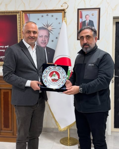 Çeşitli temaslarda bulunmak üzere Andırın’a gelen Mardin Artuklu Üniversitesi Rektörü