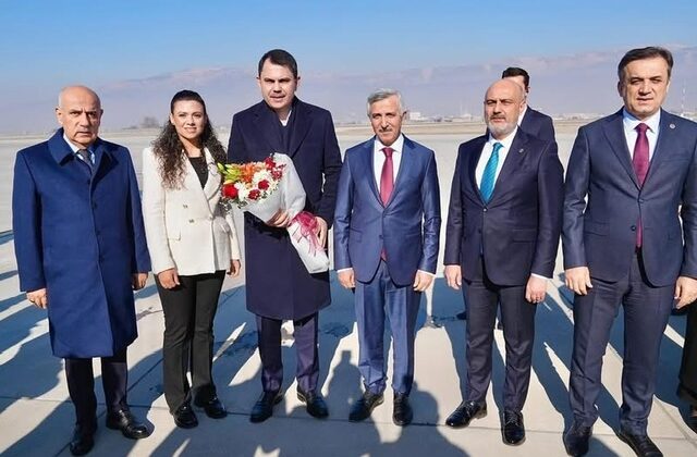 Çevre, Şehircilik ve İklim Değişikliği Bakanı Murat Kurum, Kahramanmaraş’ta bir