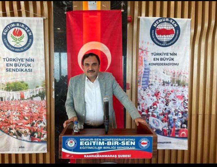 Memur-Sen ve Eğitim-Bir-Sen Kahramanmaraş İl Başkanı Mehmet Çetin, 2024 yılını