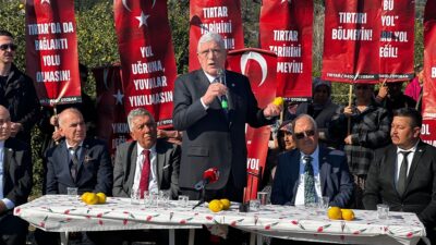 ERDEMLİ’DE VATANDAŞLARLA BULUŞTU İYİ Parti Genel Başkanı Müsavat Dervişoğlu, Erdemli