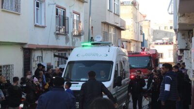 Kadir GÜNEŞ/GAZİANTEP, – GAZİANTEP’te evde çıkan yangında Müslüm Saçkesen (4)