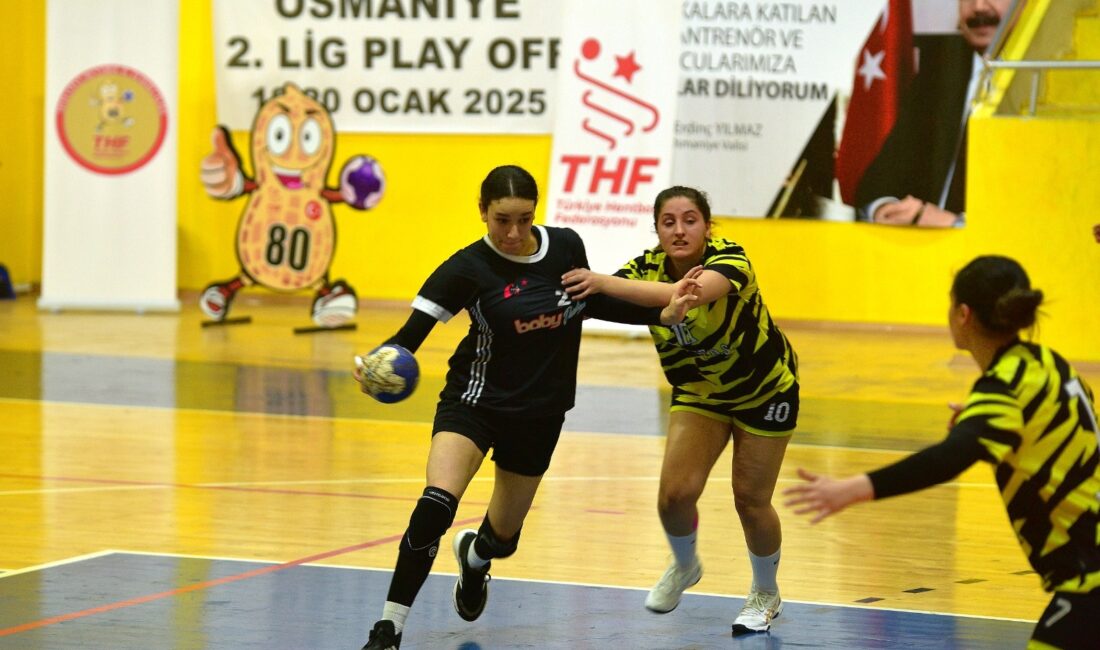 İbrahim EMÜL/OSMANİYE, – OSMANİYE’de düzenlenen Hentbol Kadınlar 2’nci Lig Play-Off