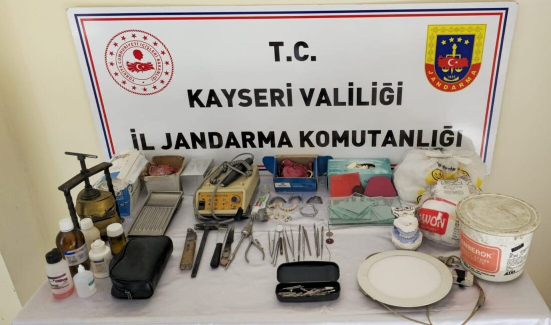 Furkan KAVUKLU/KAYSERİ, – KAYSERİ’de, diploma ve belgesi olmadığı halde diş