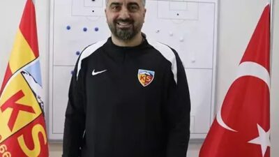 Furkan KAVUKLU/KAYSERİ, – SÜPER Lig ekiplerinden Kayserispor, teknik direktör Sinan
