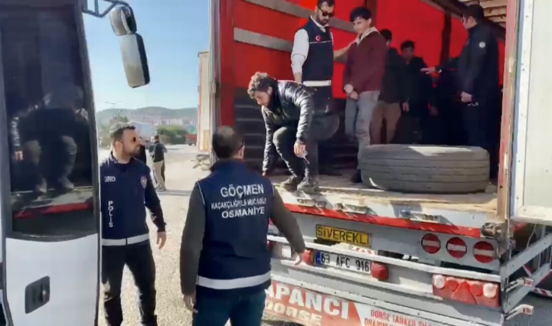 İbrahim EMÜL/ OSMANİYE, – OSMANİYE’de polisin yol kontrolünde şüphe üzerine