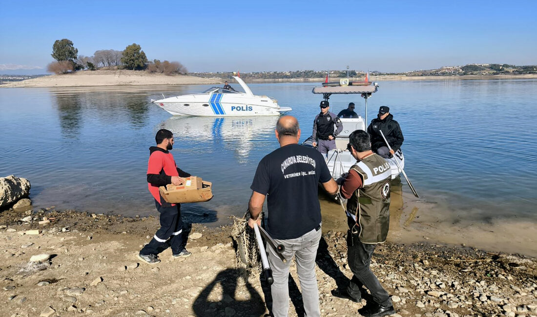 Anıl ATAR-Yaşar SERİNTÜRK/ADANA, -ADANA’da polis ekipleri, Seyhan Baraj Gölü’ndeki Sevgi