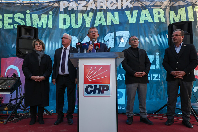 Cumhuriyet Halk Partisi Genel Başkanı Özgür Özel, 6 Şubat 2025