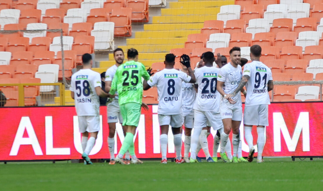ADANA, – STAT: Yeni Adana HAKEMLER: Yasin Kol, Hüsnü Emre