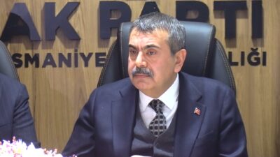 İbrahim EMÜL/OSMANİYE, – MİLLİ Eğitim Bakanı Yusuf Tekin, “Bu tür