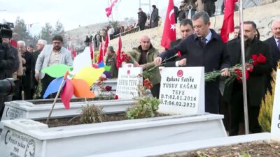 ADIYAMAN, – CHP Genel Başkanı Özgür Özel, Adıyaman’ın Gölbaşı ilçesinde