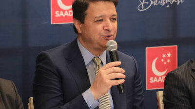 Furkan KAVUKLU/KAYSERİ, – SAADET Partisi (SP) Genel Başkanı Mahmut Arıkan,