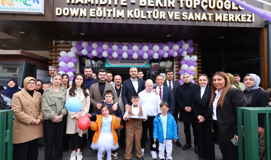 Onikişubat Belediyesi, 21 Mart Dünya Down Sendromu Günü kapsamında Hamidiye