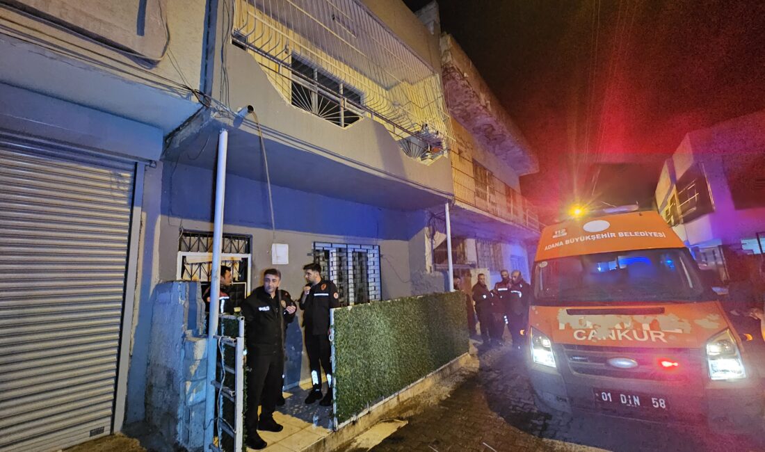Gökhan KESKİNCİ/ ADANA, – ADANA’da, iki katlı müstakil evde çıkan