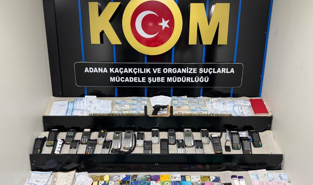 Gülşah ÖZGEN/ADANA, – ADANA’da pos cihazları üzerinden tefecilik yapanlara yönelik