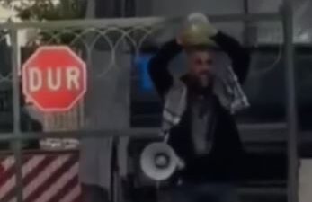 Yusuf YILDIZ/ ADANA, – ADANA’da Mustafa O., İsrail’in Gazze’deki saldırılarını