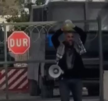 Yusuf YILDIZ/ ADANA, – ADANA’da Mustafa O., İsrail’in Gazze’deki saldırılarını