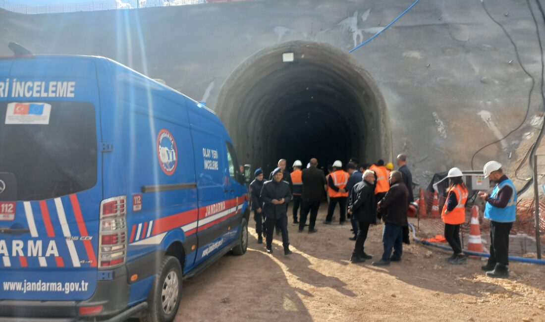 Olcay DÜZGÜN-Samed Aydın SUN/KAYSERİ, – KAYSERİ’de hızlı tren inşaatında tünelde