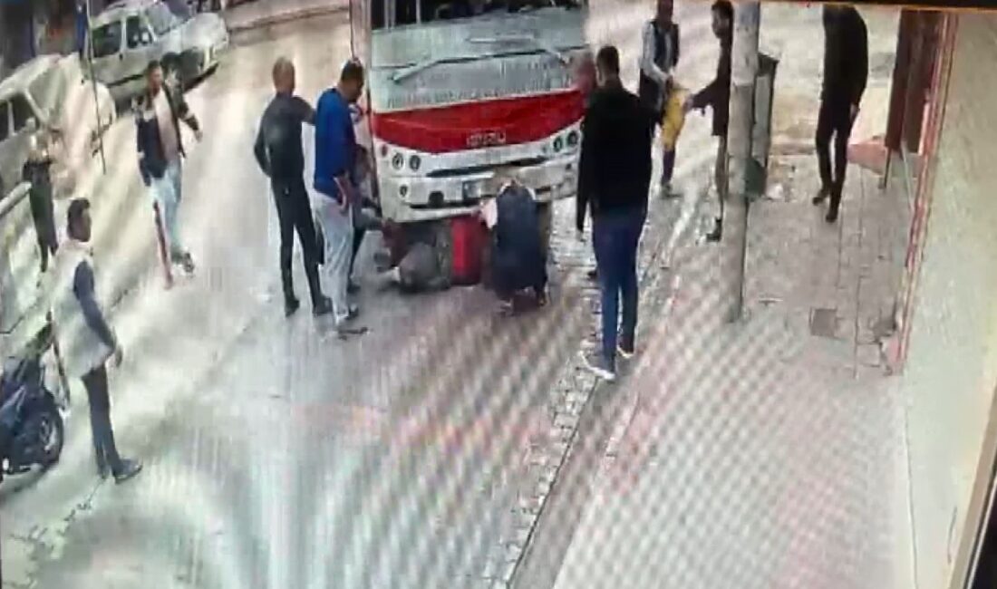 İbrahim EMÜL/OSMANİYE, – OSMANİYE’de yolun karşısına geçerken kavşaktan dönüş yapan
