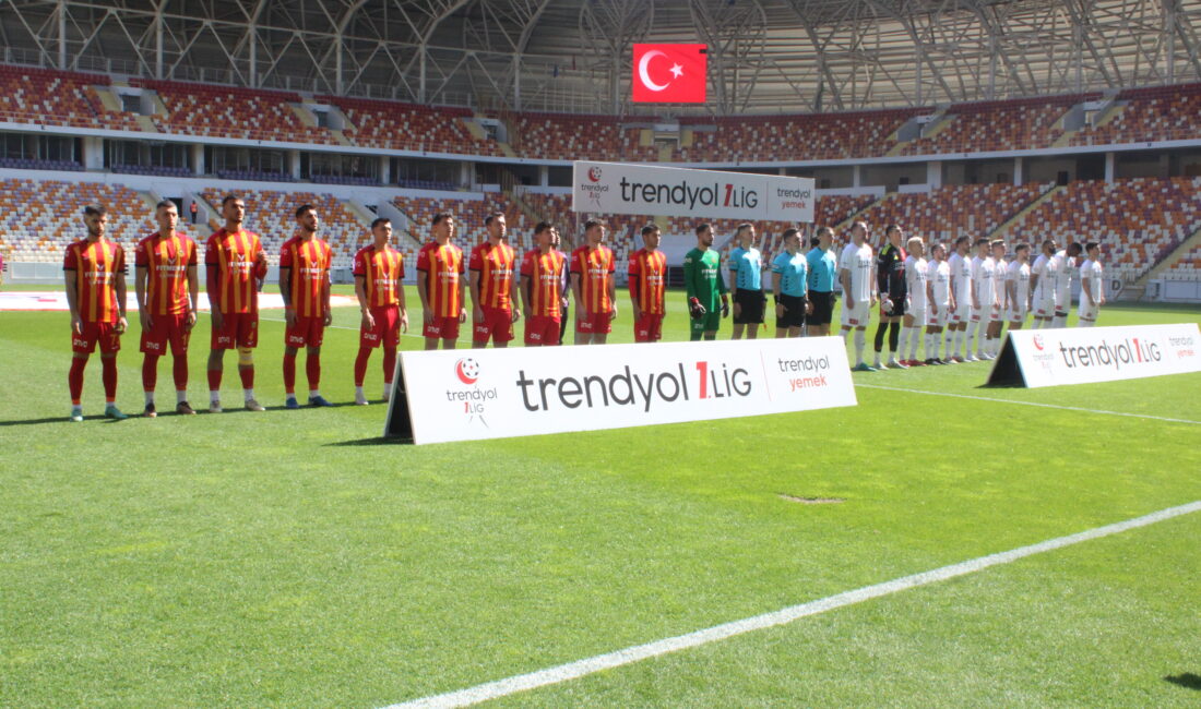Recep BAĞDAT/MALATYA, – STAT: Yeni Malatya Stadyumu HAKEMLER: Burak Olcar,