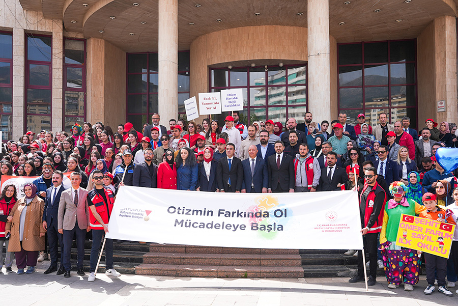 Büyükşehir Belediyesi, paydaş kurumlar iş birliğiyle otizme dikkat çekmek için