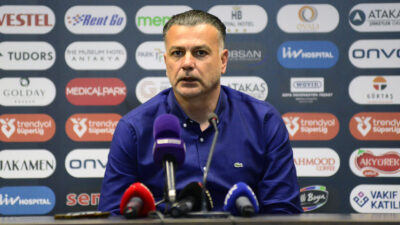 Soner AYDIN-Mustafa ERCAN/MERSİN, – SÜPER Ligin 32’nci haftasında Hatayspor, sahasında