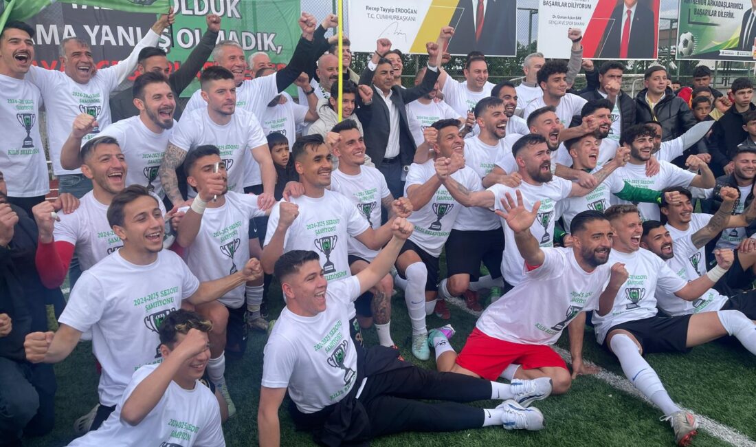 Reşit ÇELEBİOĞLU/KİLİS, – KİLİS Belediyespor sahasında konuk ettiği Samandağ Gençlerbirliğispor’u