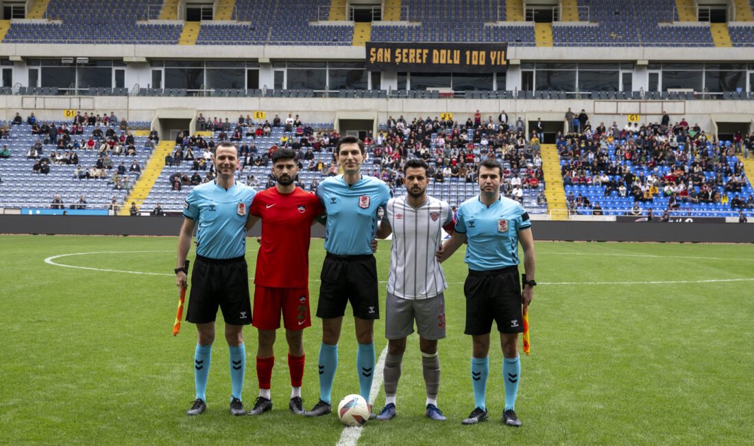 Soner AYDIN/MERSİN, STAT: Mersin Stadyumu HAKEMLER: Melih Aldemir, Mücahit Değirmenci,