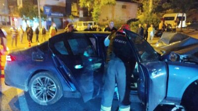 Kahramanmaraş’ta yaşanan trafik kazasında sürücü ağır yaralandı.