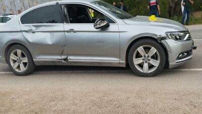 Kahramanmaraş’ın Elbistan ilçesinde otomobil ile çarpışan bisiklet sürücüsü çocuk hayatını