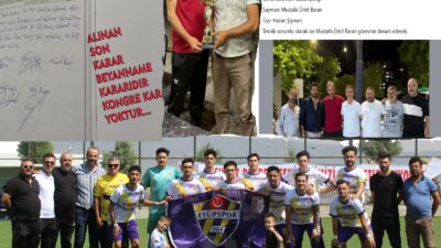 Kahramanmaraş Yerel Amatör Ligde mücadele eden 1919 Eyüp Sultanspor’da Kulüp