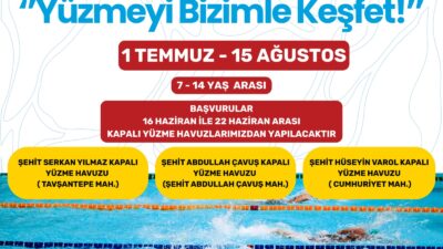 Yaz tatilinin yaklaşmasıyla birlikte  Başkan Hanifi Toptaş’ın talimatlarıyla harekete