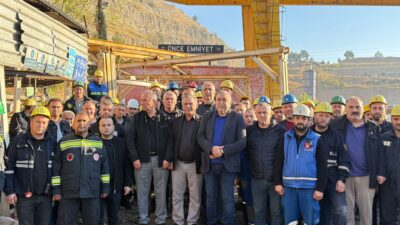 Maden-İş Sendikası Genel Başkanı Nurettin Akçul, Tavşanlı’ya gelerek Ömerler Yer