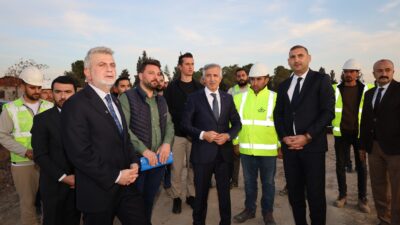 Kahramanmaraş’ın dört gözle beklediği yeni stadyumda hummalı bir çalışma sürüyor