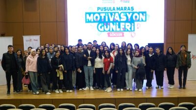 Büyükşehir Belediyesinin “Motivasyon Günleri” programında Göksun’da öğrencilerle bir araya gelen