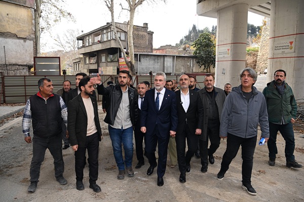 Şehrin tarihine tanıklık eden ve 6 Şubat depremlerinde hasar gören