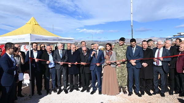 Alevi Kültür Dernekleri Pazarcık Şubesi dernek binasının temel atma törenine