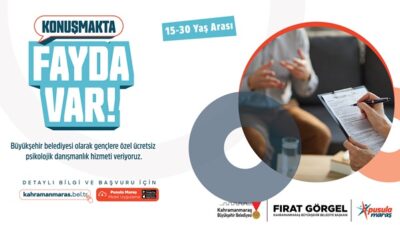 Büyükşehir Belediyesinin 15 – 30 yaş aralığındaki gençlere yönelik ücretsiz