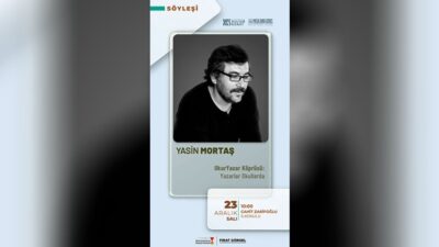 Büyükşehir Belediyesi, 23 Aralık Salı günü yazar Yasin Mortaş’ın katılımıyla