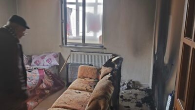 Kahramanmaraş’ın Ekinözü ilçesine bağlı İçmeler Mahallesi Çiflikkale Caddesi’nde bir evde