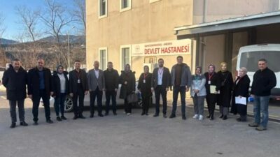 Kahramanmaraş İl Sağlık Müdürlüğü ekipleri tarafından Andırın Devlet Hastanesi’nde gerçekleştirilen