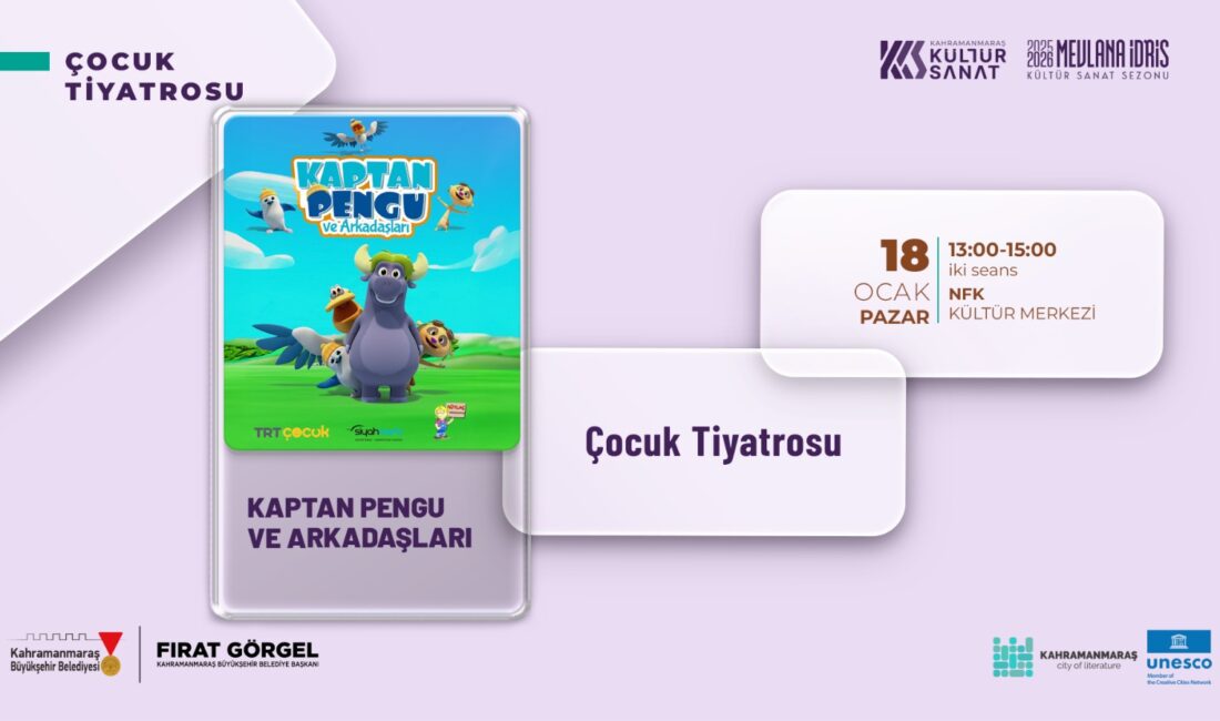 Kahramanmaraş Büyükşehir Belediyesi, yarıyıl tatiline giren öğrencileri unutmadı. Mevlâna İdris