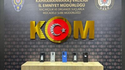Kahramanmaraş İl Emniyet Müdürlüğü Narkotik Suçlarla Mücadele Şube Müdürlüğü ekiplerince