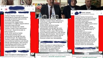 Yeşilay Liseler Arası Münazarada zayıf! Öğrenciler ve veliler sitemdeler… Yeşilay