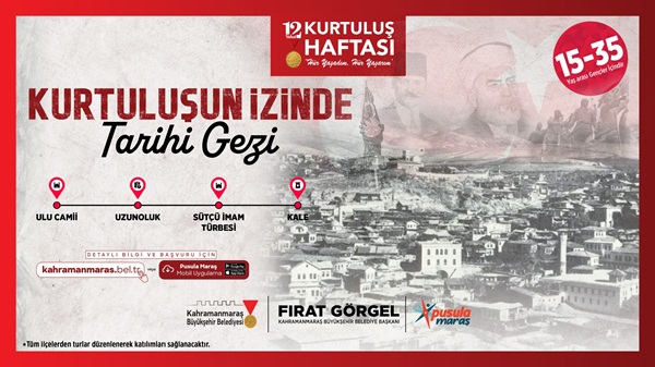 Kahramanmaraş Büyükşehir Belediyesi, şehrin düşman işgalinden kurtuluşunun 106. yıl dönümü