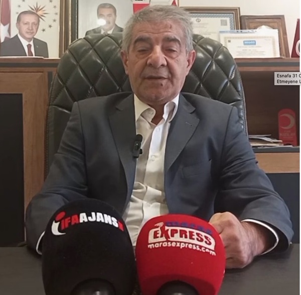 Kahramanmaraş Attarlar Esnaf Odası Başkanı Cuma Güler, basit usulden gerçek