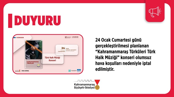 Kahramanmaraş Büyükşehir Belediyesi, şehri etkisi altına alan sert kış şartları