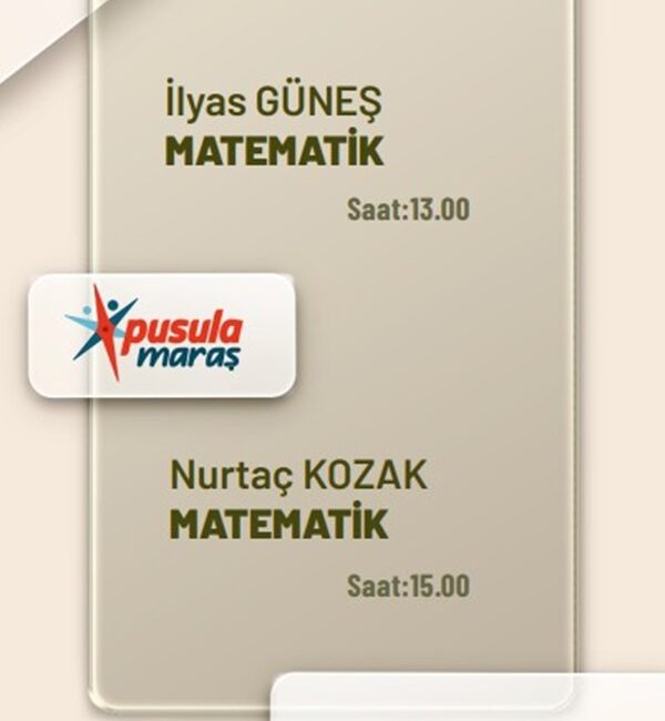 Kahramanmaraş Büyükşehir Belediyesi, üniversite sınavına hazırlanan öğrencilerin hayallerine bir adım