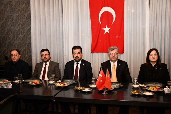 Milliyetçi Hareket Partisi (MHP) Kahramanmaraş İl Başkanı Mansur Metehan, basın